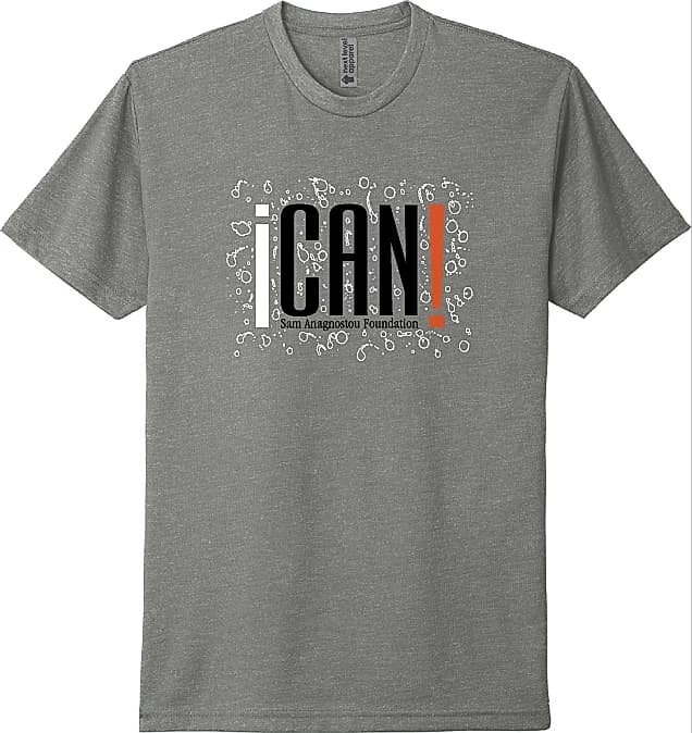 Stone Gray ICAN Tee